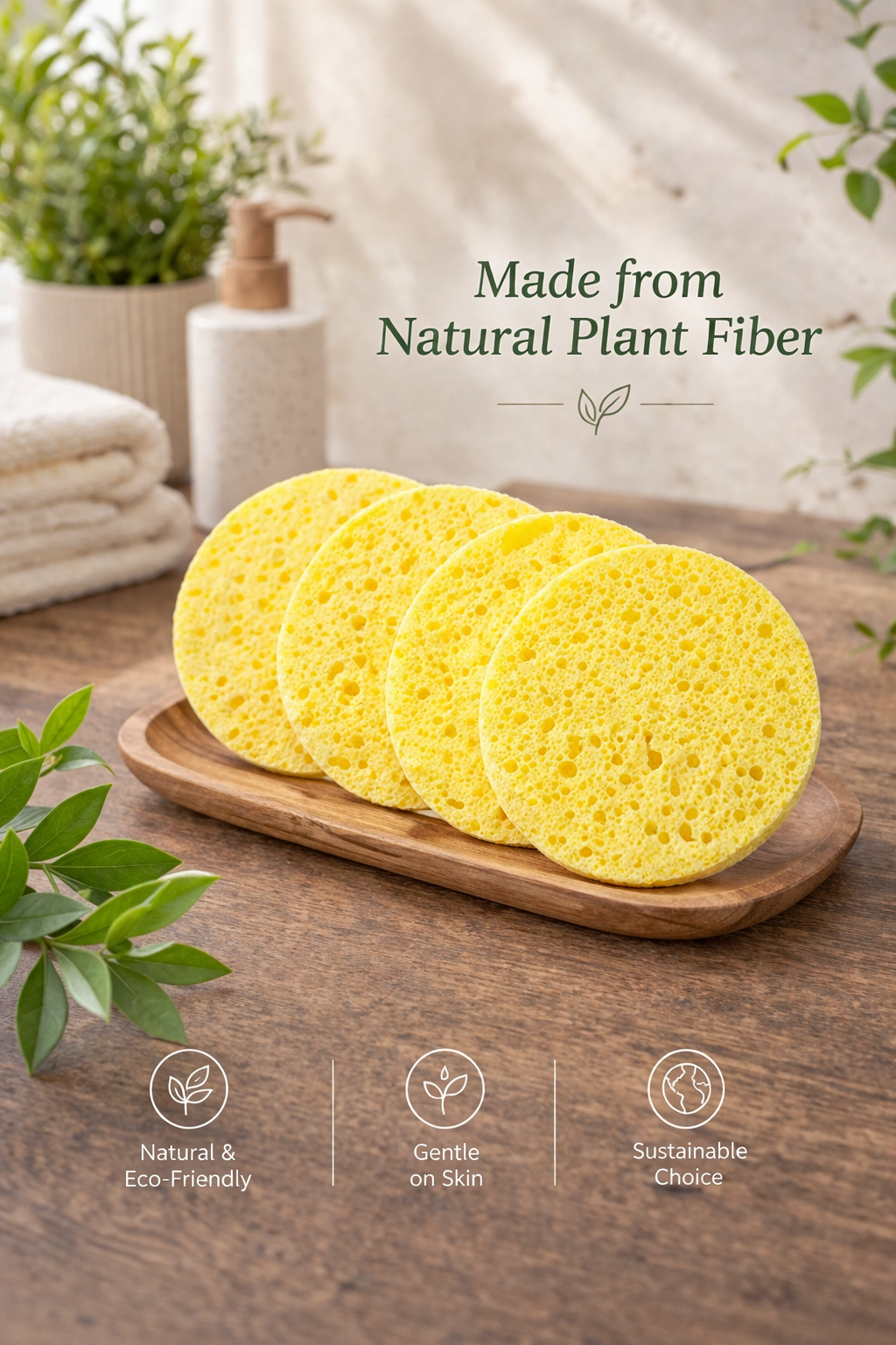 Doremiel Facial Cleansing Sponge