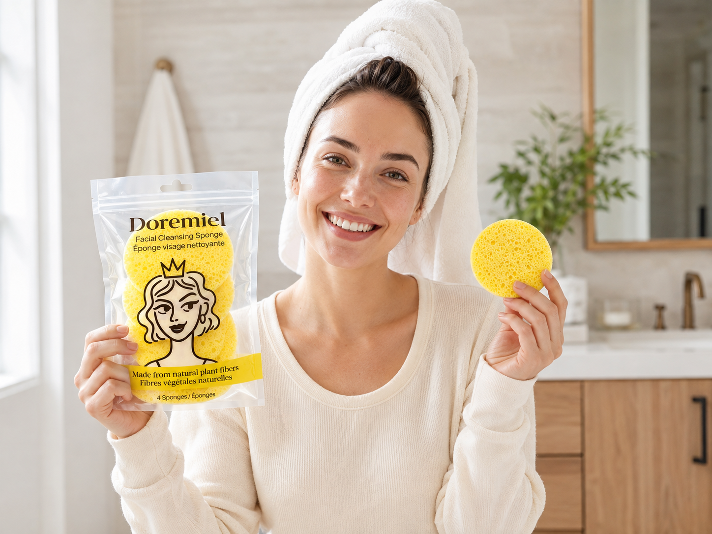 Doremiel Facial Cleansing Sponge